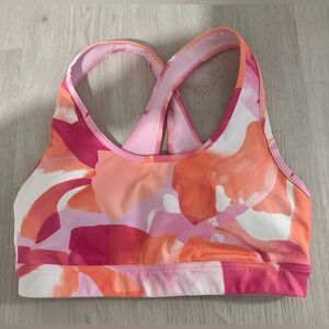 Ideology crop strap sports bra/ size small